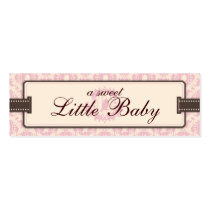 Tweet Tweet Girl Skinny Gift Tag Business Cards