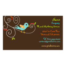 Tweet, tweet.. SEO Marketing Business cards