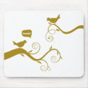 Tweet! Tweet! Springtime! mousepads