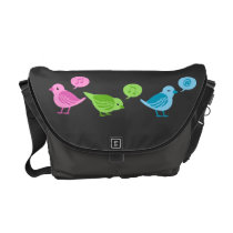 Tweet Tweet Tweet messenger bag