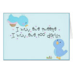 Tweetie and Darlin Card