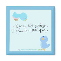 Tweetie and Darlin magnets