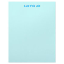 Tweetie Pie letterhead by TwitterShirts Tweetie Pie letterhead
