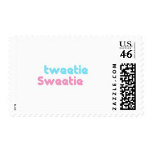 tweetie sweetie postage stamp