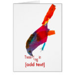 Tweeting In [ Add your location] Card