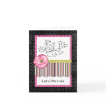 Tweetle Just a Note Card