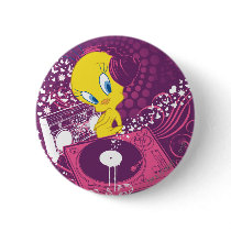 Tweety "Hear The Beat" Pinback Buttons