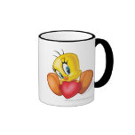Tweety Holding Heart Mugs