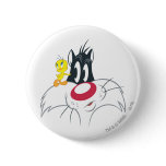 Tweety In Action Pose 12 buttons