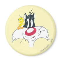 Tweety In Action Pose 12 Magnets