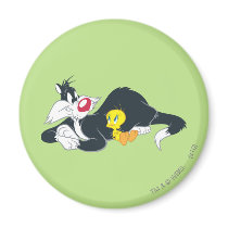 Tweety In Action Pose 14 Fridge Magnet