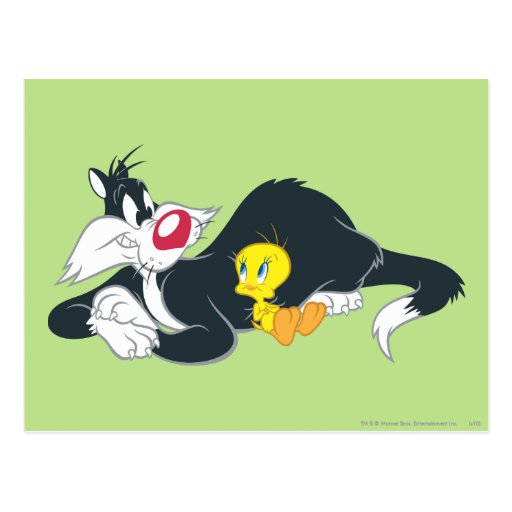 Tweety In Action Pose 14 Postcard