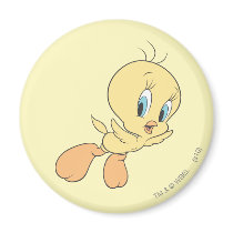 Tweety In The Clouds Pose 15 Fridge Magnets