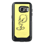 Tweety Lovely Black/White OtterBox Samsung Galaxy S7 Case