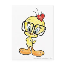 Tweety Nerd Post Card