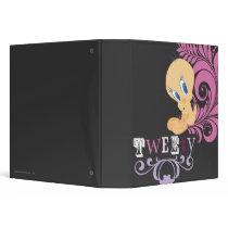 Tweety Sitting 2 3 Ring Binder