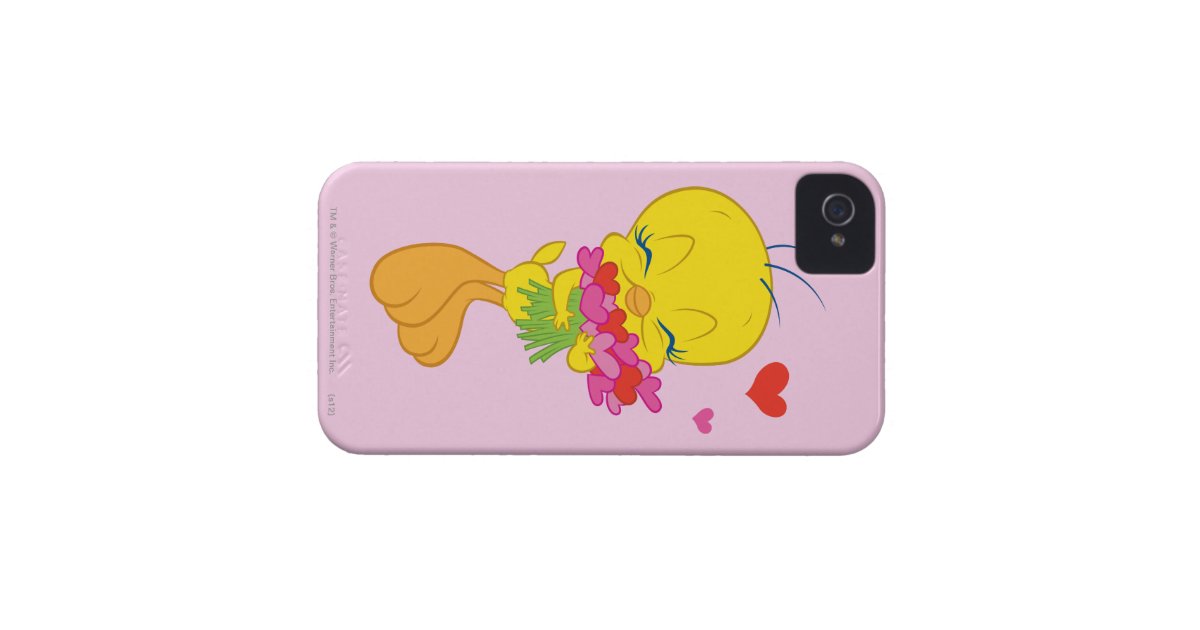 Tweety™ Valentine Hearts Iphone 4 Cover Zazzle