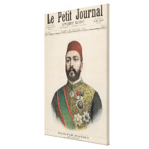 Twefik Pasha  Khedive of Egypt Gallery Wrap Canvas