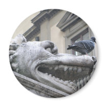 Twelfth century gargoyle magnets