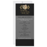 Twelfth Night Music Quote (Gold Version) Personalized Invitation