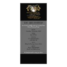 Twelfth Night Quote (Gold Version) Custom Invites