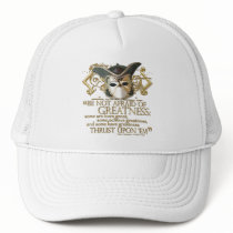 Twelfth Night Quote (Gold Version) Hats