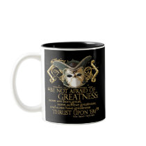 Twelfth Night Quote (Gold Version) Mug