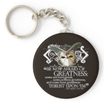 Twelfth Night Quote Keychain