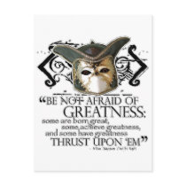 Twelfth Night Quote Post Cards