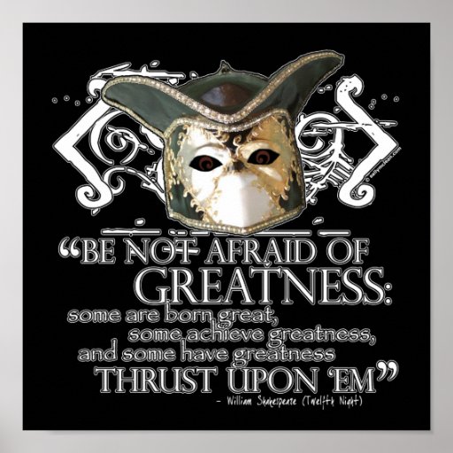 Twelfth Night Quote Posters