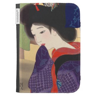 Twelve Aspects of Fine Women, Noren Terukata Ikeda Kindle Folio Cases