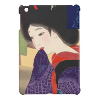 Twelve Aspects of Fine Women, Noren Terukata Ikeda iPad Mini Covers