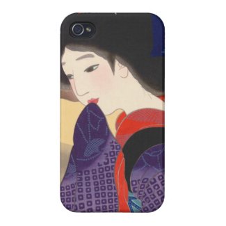Twelve Aspects of Fine Women, Noren Terukata Ikeda iPhone 4/4S Cover