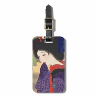 Twelve Aspects of Fine Women, Noren Terukata Ikeda Luggage Tag