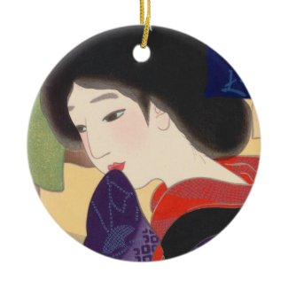 Twelve Aspects of Fine Women, Noren Terukata Ikeda Ornament