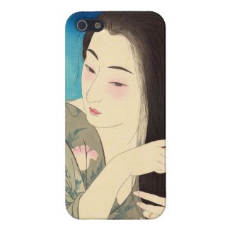 Twelve Aspects of Women, Hair Combing Kotondo Cases For iPhone 5