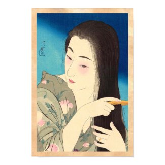 Twelve Aspects of Women, Hair Combing Kotondo Posters