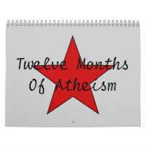 Twelve MonthsOf Atheism Calendar