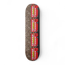Twelve skateboards
