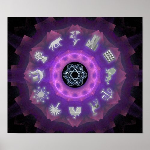 Twelve Tribes print