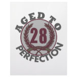 Twenty Eight and aged to Perfection Birthday Personalized Letterhead