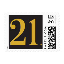 Twenty One Period Postage