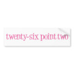 twenty-six point two bumper stickers