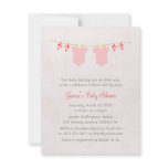 Twice As Nice Baby Girls Shower Invitations