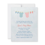 Twice As Nice Baby Shower Invitations