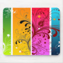 twice floraled mousepads by TASIYA twice floraled mousepads