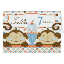 Twice the Fun Table Card 7