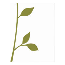 Twig and Leaf Post Cards