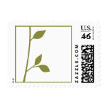 Twig and Leaf Postage Stamp