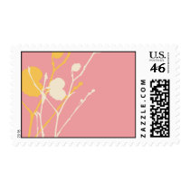 Twig PINK & ORANGE Stamp by MarbiaStudiosWedding Twig PINK & ORANGE Stamp